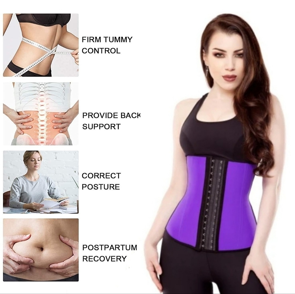 Purple- Waist Trainer - Trimmer - Sz S - Waist 25.5 to 27 in - 4 for $20 Mix&Mat